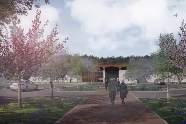 An impression of how the new crematorium in Glenrothes could look (Pic: do-architecture ltd)