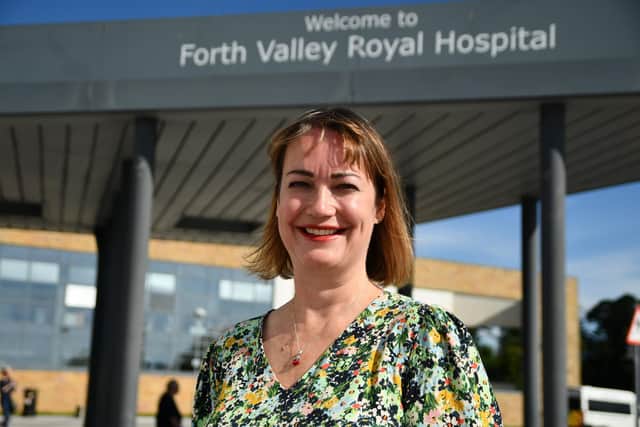 Juliette Murray, NHS Forth Valley’s deputy medical director for acute services and breast surgeon. Pic: Michael Gillen