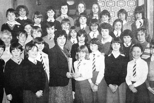 In 1982 pupils at Dunearn Primary School were presented with a gold medal award by save The Children for their fundraising efforts - over £2000 starting in September 1979, and all without sponsorships.
