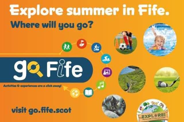 The Go Fife website is a useful resource for families in the Kingdom this summer.  (Pic: Fife Council)