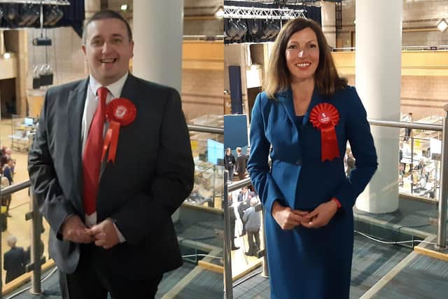 David Graham and Cara Hilton have key posts in the new minority Labour administration
