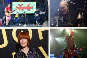 Wheatus (Jason Koerner/Getty Images for Audacy); Kiki Dee (Michael Tran/AFP via Getty Images); Chris (Mike Coppola/Getty Images); John Edwards (Paul Kane/Getty Images)