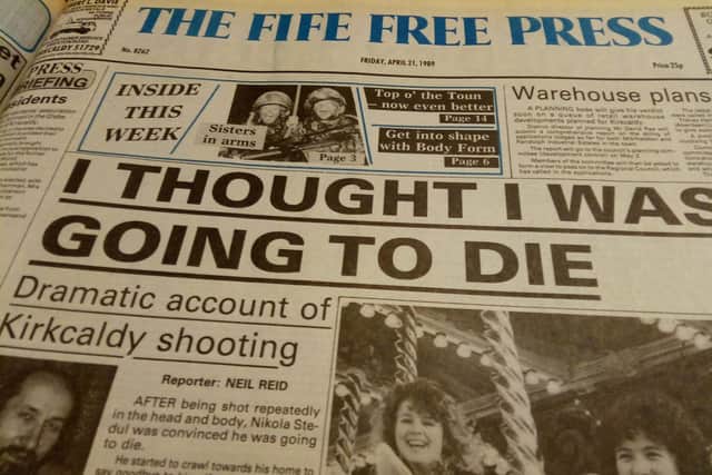 Fife Free Press - report on 1988 attempted assassination