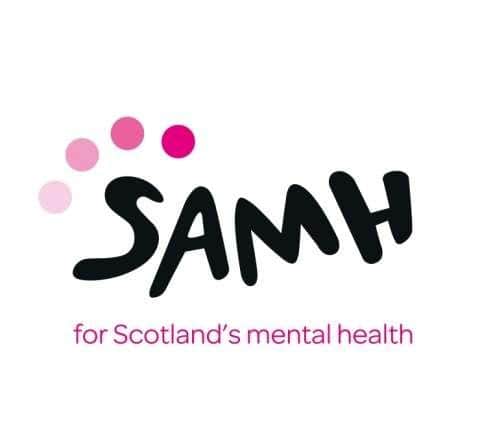 SAMH were the recipients of the £2,500 Chris and his mates raised.