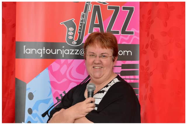 Grace Black, treasurer of Langtoun Jazz (Pic: George McLuskie)