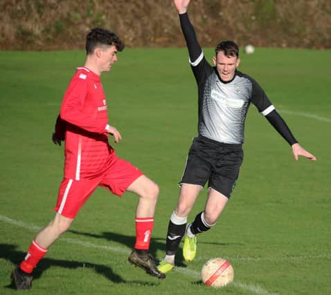 Tayport returned to the Canniepairt with a point from their trip to Angus. Pic by Ryan Masheder