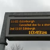 Scotrail delays - Kirkcaldy station (Pic: Fife Free Press)