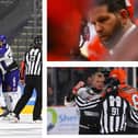 Action from Sheffield Steelers games against Glasgow Clan and Belfast Giants (Pics; Dean Woolley)
