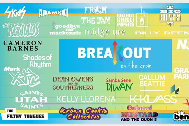 Breakout Festival takes place in Kirkcaldy in October