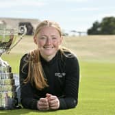 Women's Amateur champion, Louise Duncan of the University of Stirling will compete in the 2021 / 2022 R&A Student Tour Series. Pic courtesy of The R&A