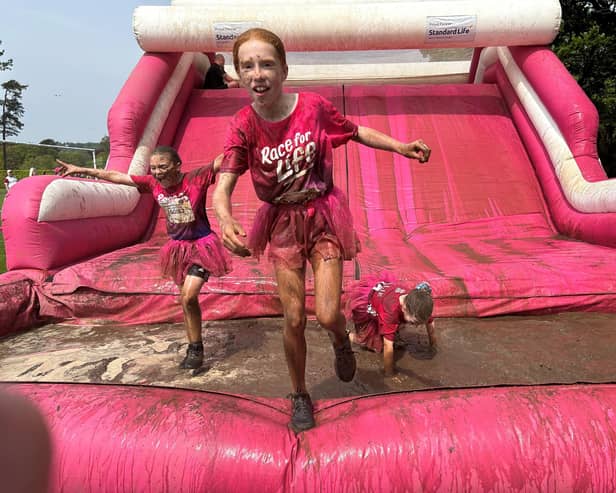 Pretty Muddy Kids at Race for Life Fife 2024