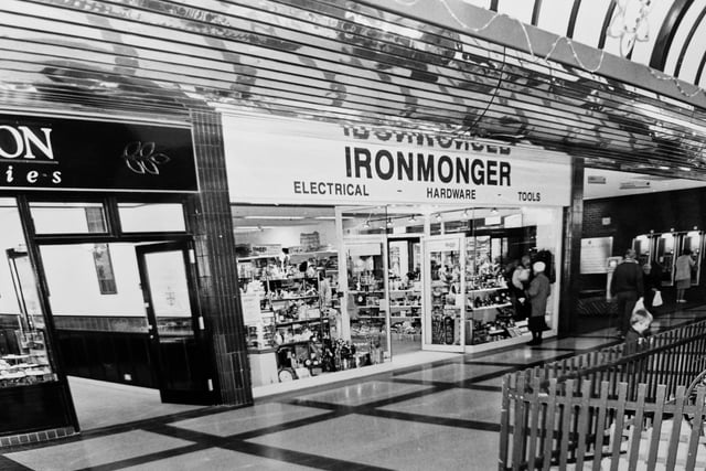 Who remembers the ironmongers in the Kingdom Centre?