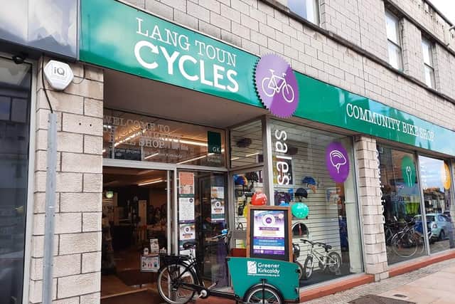 Lang Toun Cycles has recently celebrated its first year in operation in Kirkcaldy High Street.