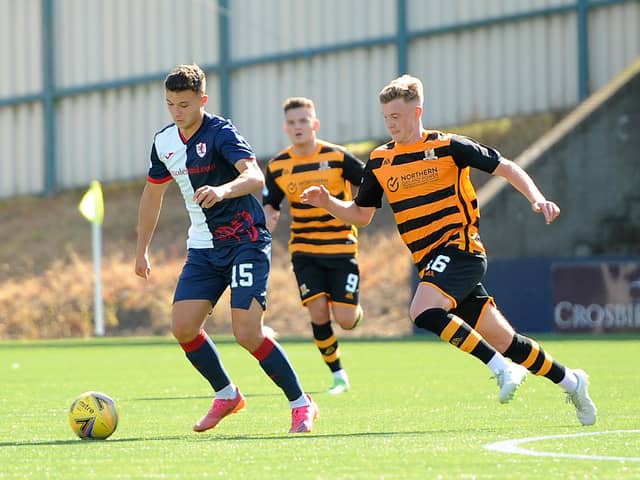 Dylan Tait in action for Raith Rovers (Pic: Fife Photo Agency)
