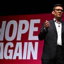 Prime Minister Andy Burnham delivers his keynote speech on day three of the Labour Party Conference at Liverpool Experience Campus | Pic  Leon Neal/Getty Images
