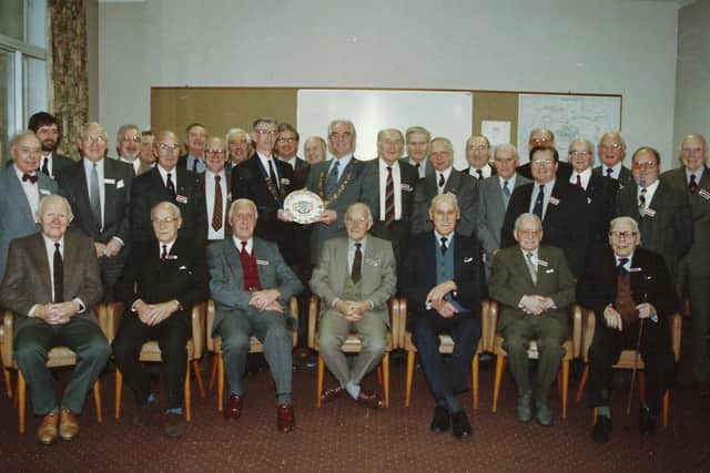 Kirkcaldy Probus Club being honoured with a Civic Reception hosted by Provost Robert King and Kirkcaldy Town Council in 1992.