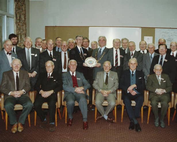 Kirkcaldy Probus Club being honoured with a Civic Reception hosted by Provost Robert King and Kirkcaldy Town Council in 1992.