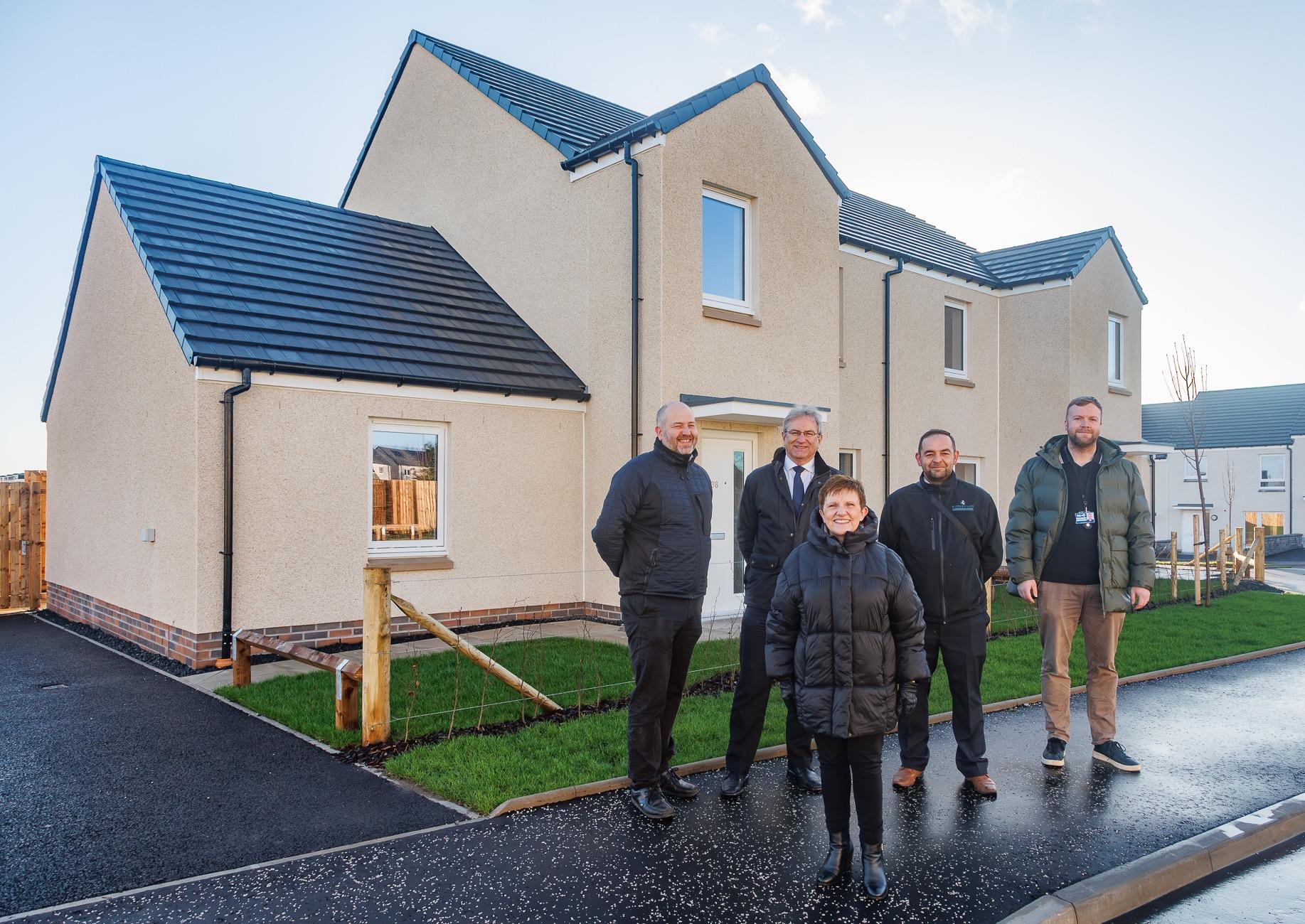 20 new council houses added in phase two of Fife town development
