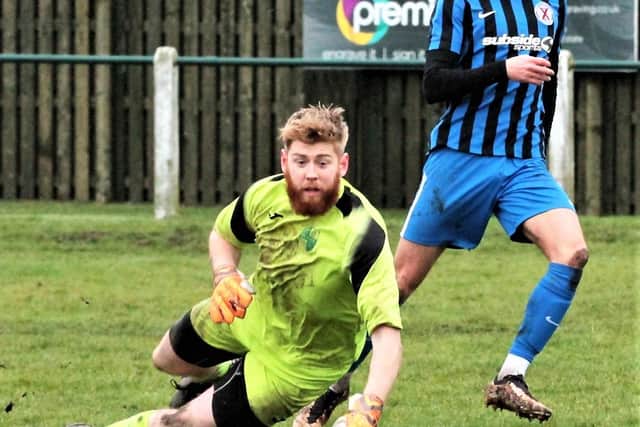 Sawers made club history with quickfire treble