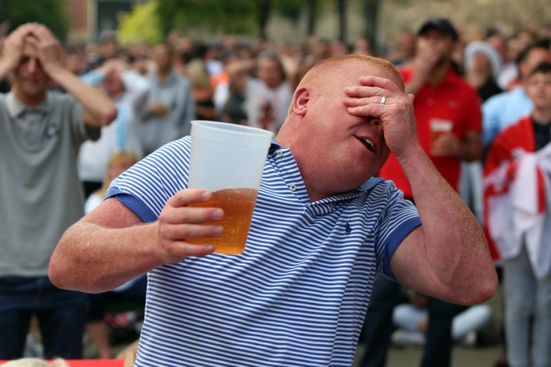 Semi-final heartbreak for England and their fans were going through the emotions on Wearside.