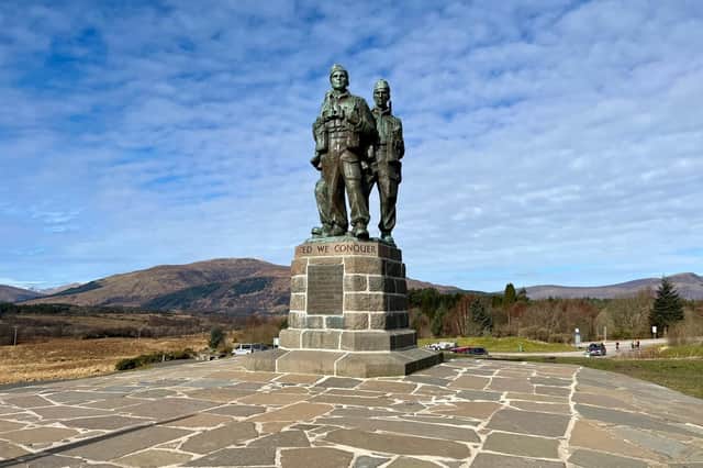 Commando war Memorial, Spean Bridge, Lochaber.(Pic: John A. MacInnes)