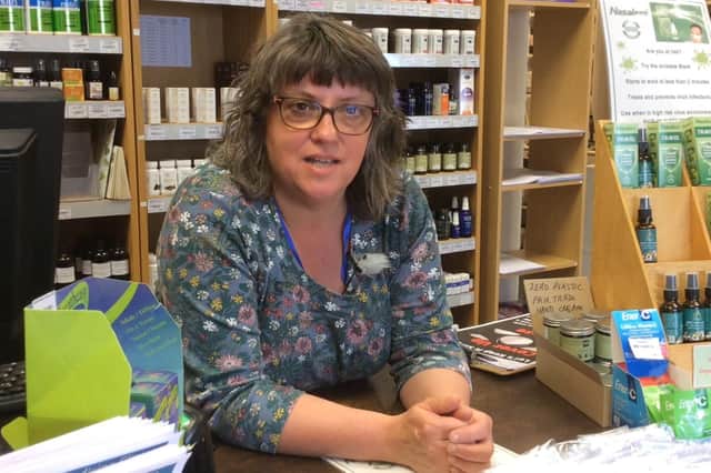 Kirkcaldy based medical herbalist Keren Brynes MacLean