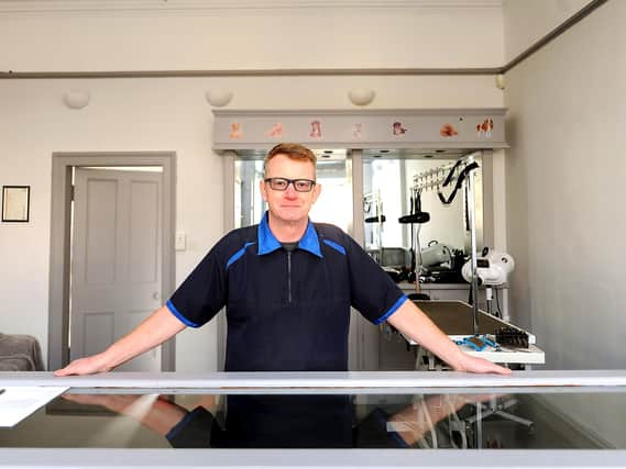 Andy has run the business from his home in Dunbar but will now move to the Lang Toun (Pic: Fife Photo Agency)