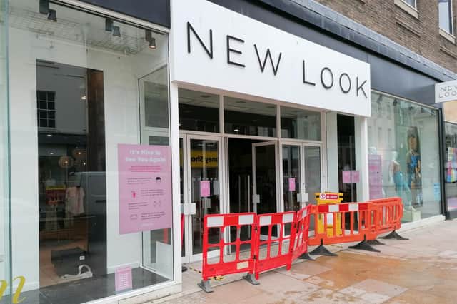 New Look in Kirkcaldy has launched a click and collect service while the store is closed