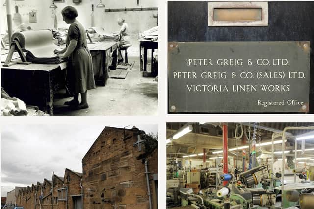 Images from the last linen mill in Scotland  (Pics: Peter Greig, Fife Free Press & George McLuskie)