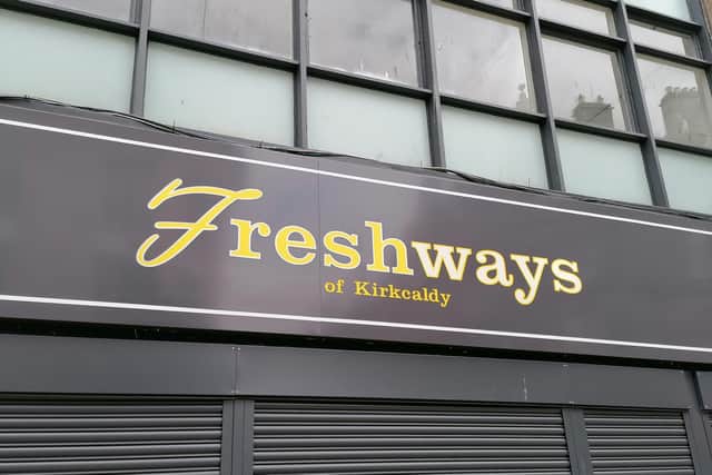 New convenience store, Freshways, moved into the former Uganda charity shop which had been empty for around 15 years on High Street, Kirkcaldy