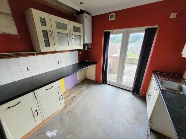 The kitchen is in need of complete refurbishment