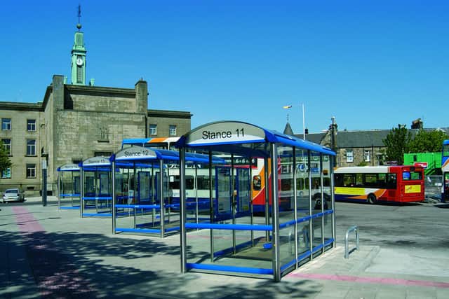 Ross admitted assaulting his partner at Kirkcaldy Bus Station.