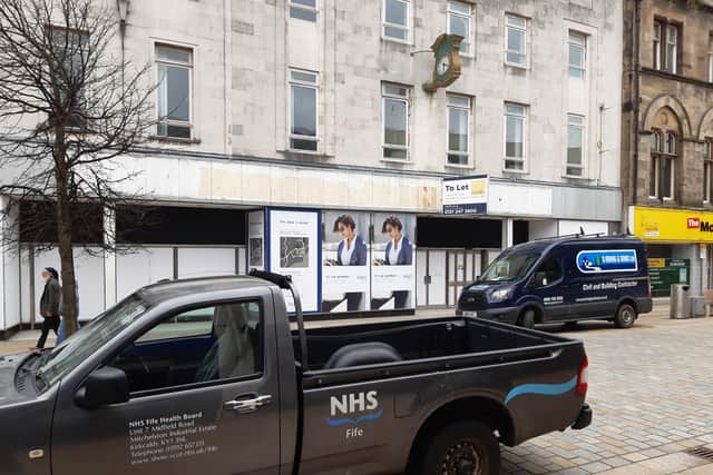 The former M&S shop in Kirkcaldy High Street is being turned into a mass vaccine centre by NHS Fife after the retailer gave it free use of the building.