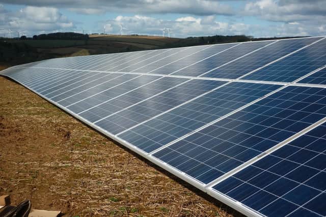 The solar farm plan has been submitted to Fife Council (Pic: Pixabay)