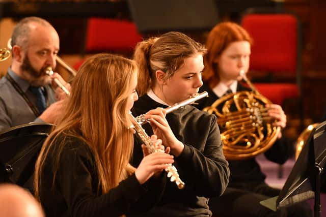 Bell Baxter Wind Band play at Fife Festival of Music in 2023.  (Pic: Fife Photo Agency)