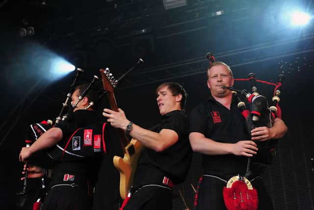 Red Hot Chilli Pipers were due to headline Breakout (Pic: Michael Gillen)
