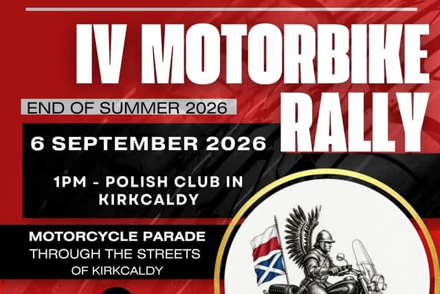 A poster for this weekend's motorbike rally | Pic Contributed