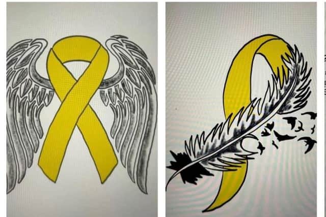Claire has been offering free Endo tattoos and this month she is donating ten per cent from all tattoos she does to Exppect Endometriosis Clinic in Edinburgh.  (Pic: submitted)