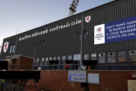 How the entrance to Raith Rovers' ground could look