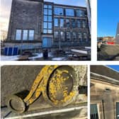 Images show some of the areas needing attention at Fife College