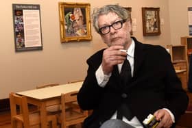 Jack Vettriano at Kirkcaldy Galleries in 2020 (Pic: Fife Photo Agency)