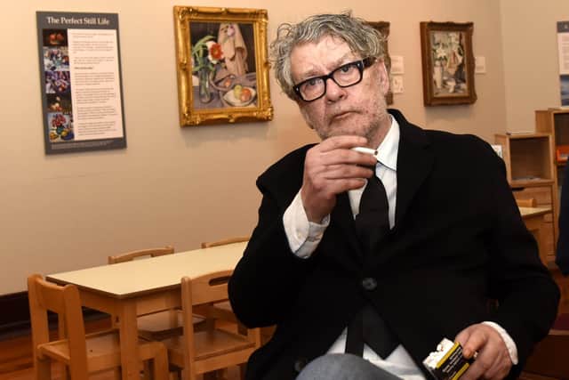 Jack Vettriano at Kirkcaldy Galleries in 2020 (Pic: Fife Photo Agency)