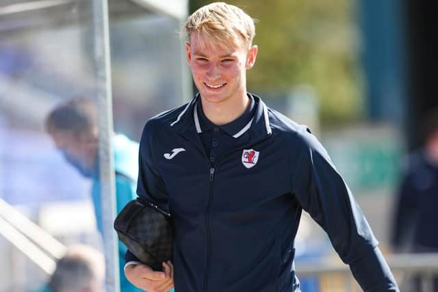 Luke Armstrong received Wales under-21 call-up (Pic Liam Chester/SNS Group)
