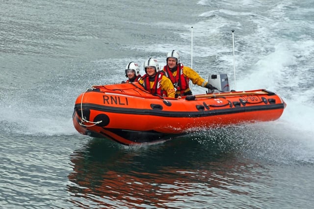 Anstruther Lifeboat Station 150th anniversary  in 2015 - the town's inshore lifeboat