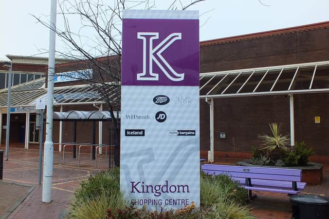 The theft happened at the Kingdom Shopping Centre, Glenrothes