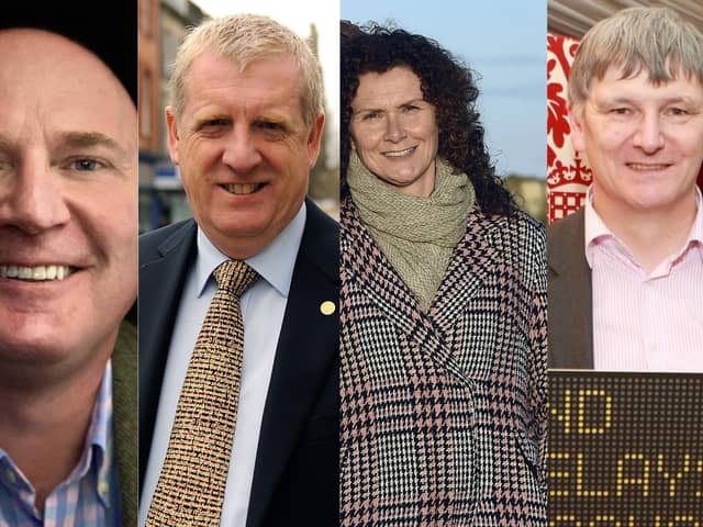 Fife's MPs: Neale Hanvey, Douglas Chapman, Wendy Chamberlain and Peter Grant