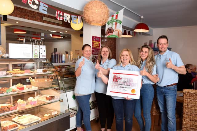 In 2016 Robertson's won an award for best coffee shop in the central region. Pic:  Fife Photo Agency.