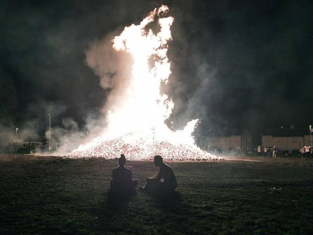 Firefighters were called to 2,300 deliberate fires in the four weeks leading up to Guy Fawkes night in 2019 - a fact the SFRS says puts pressure on the emergency services. (Photo by Charles McQuillan/Getty Images)