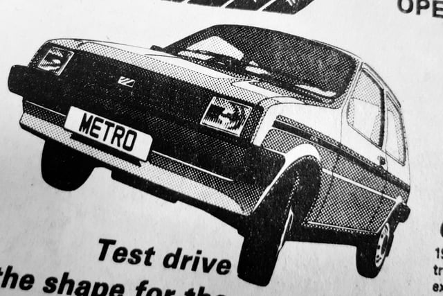 The Metro - a classic runaround car for folk for many years.