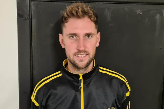 Steven Harris continued his excellent form for Fife Thistle